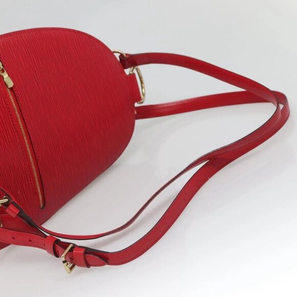 LOUIS VUITTON Epi Mabillon Backpack Castilian Red M52237 LV Auth ep10752 - Picture 8 of 16